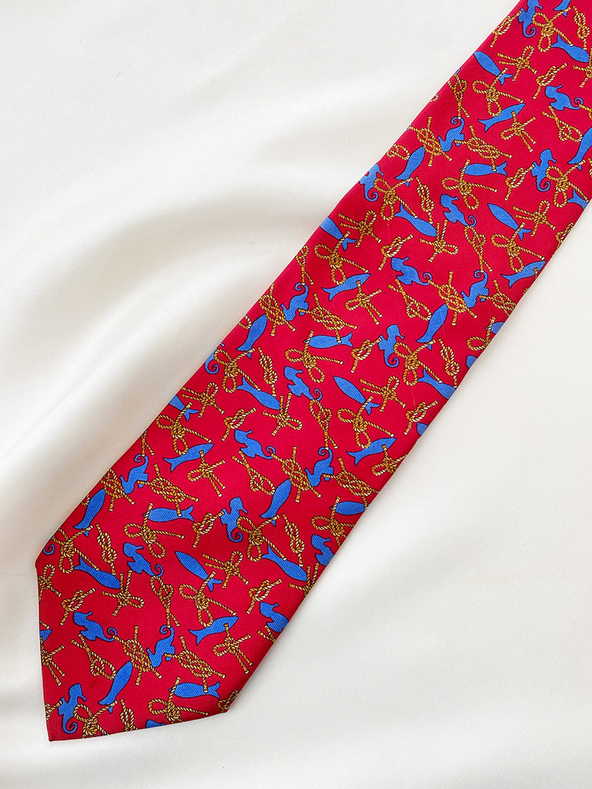 Zijden designer stropdas