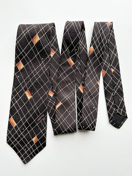 Vintage zijden designer stropdas