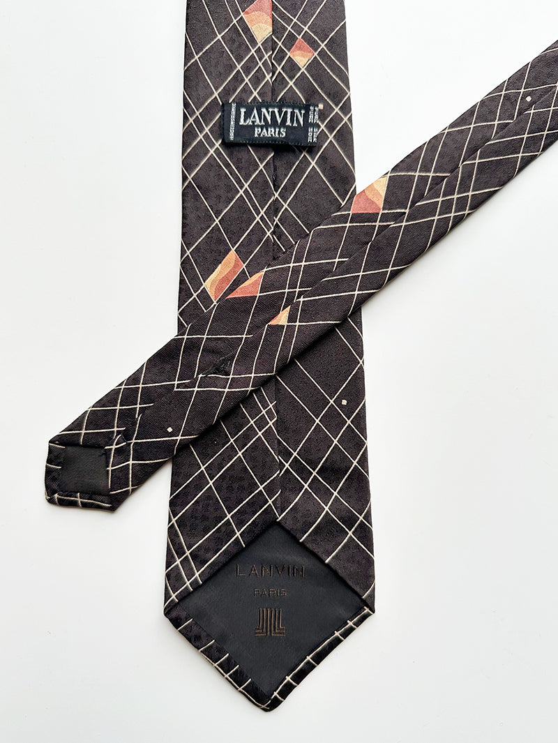 Vintage zijden designer stropdas