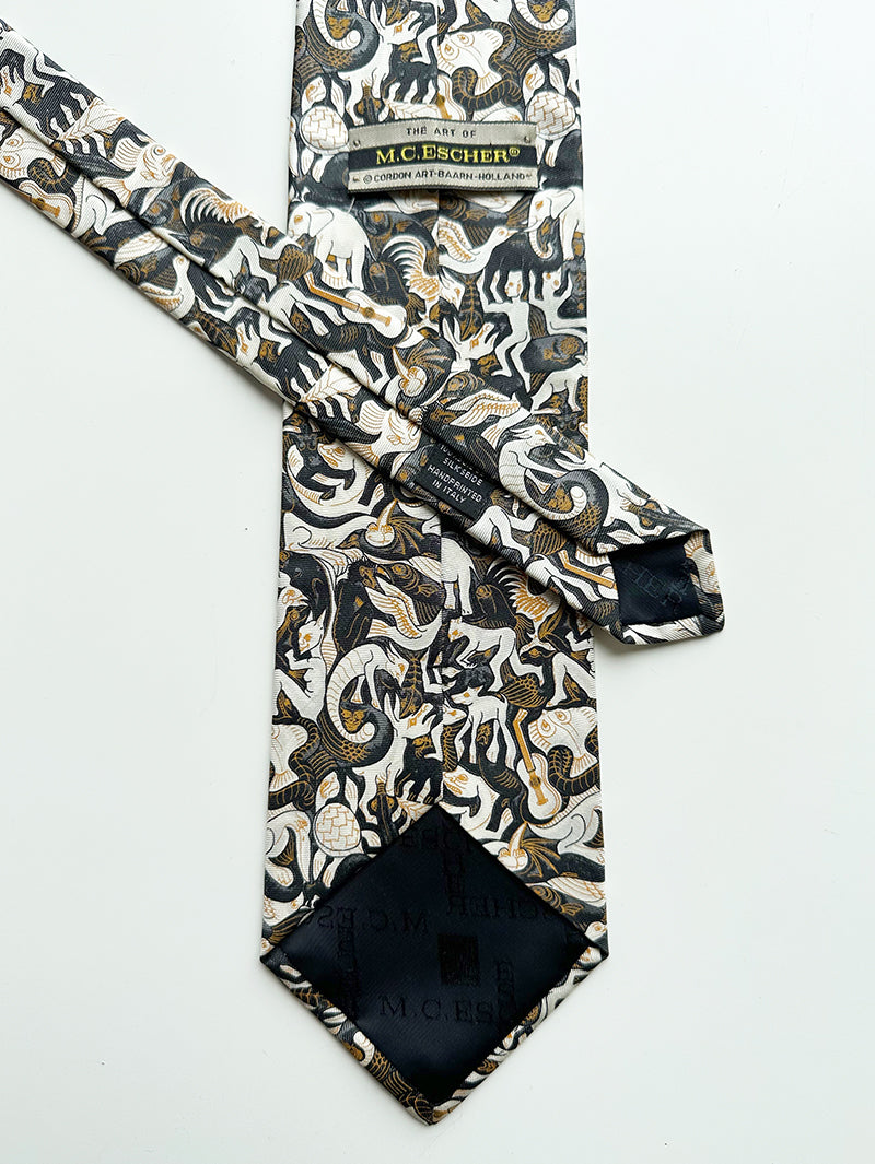 Zijden M.C. Escher stropdas
