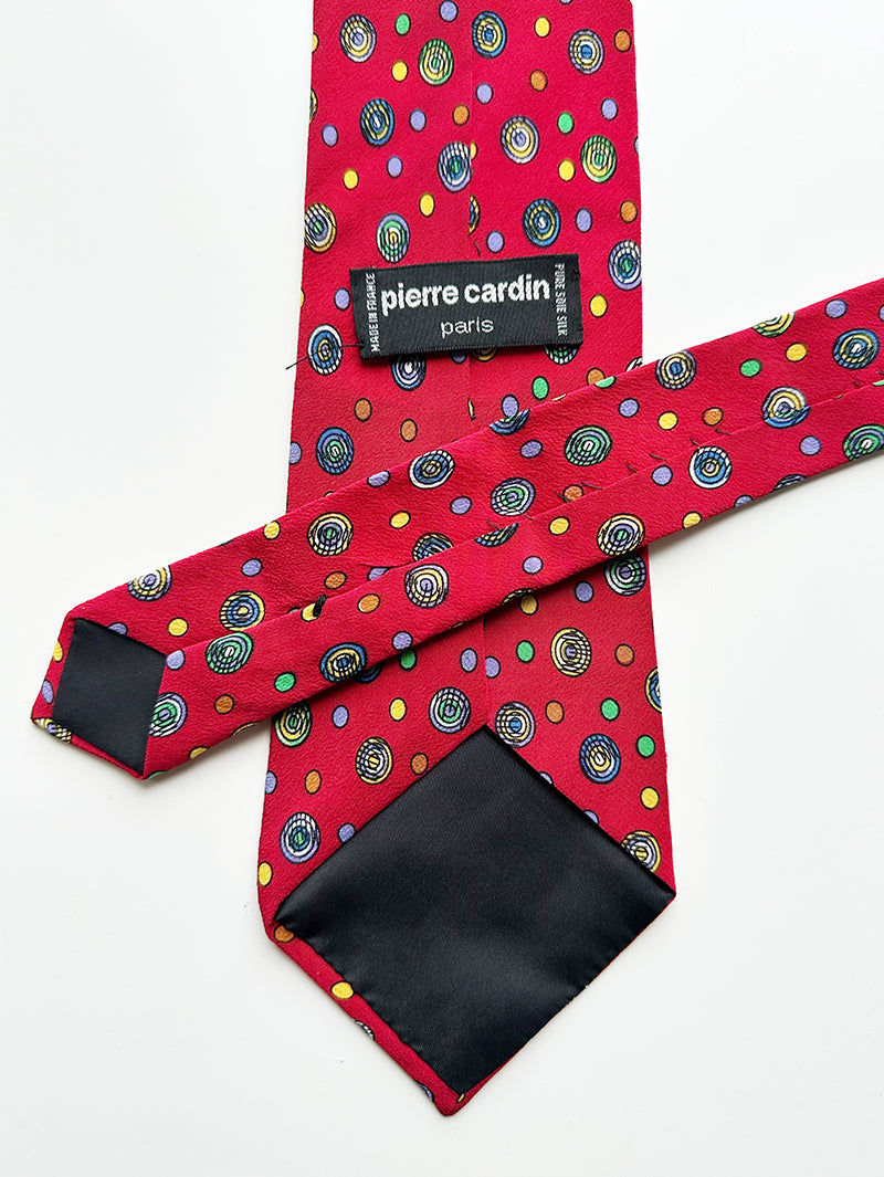 Vintage zijden designer stropdas