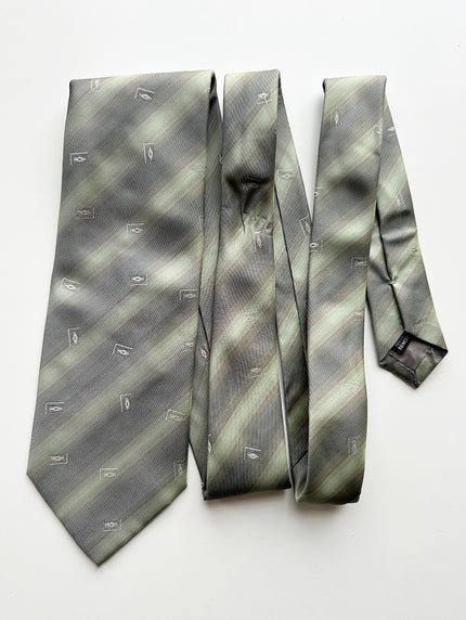 Vintage zijden designer stropdas