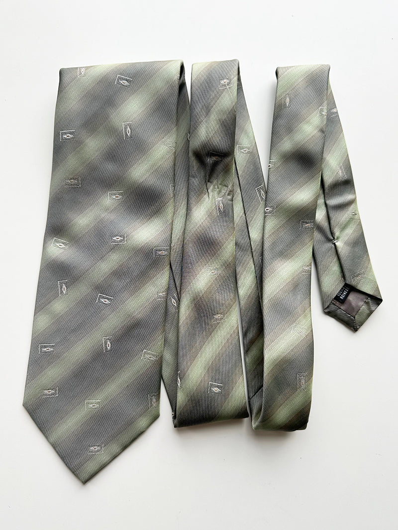 Vintage zijden designer stropdas