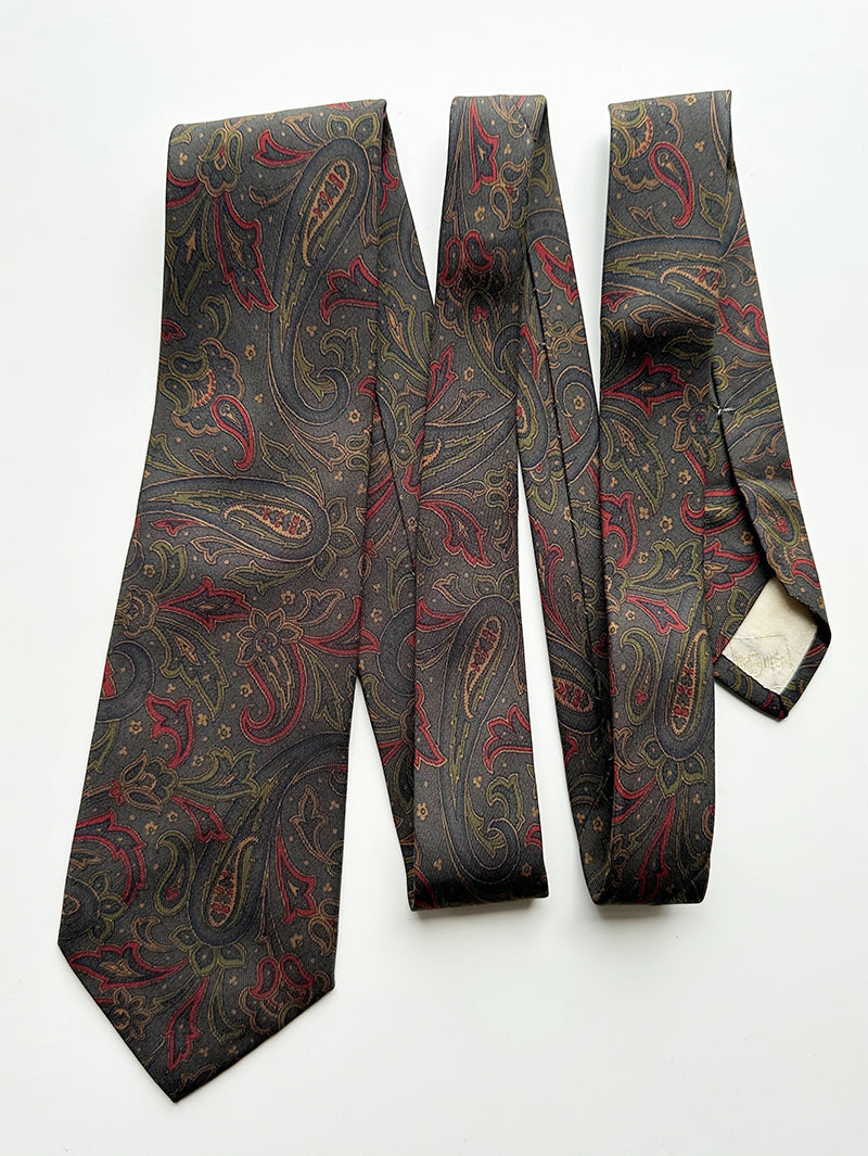 Vintage zijden designer stropdas