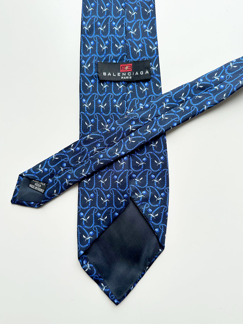 Vintage zijden designer stropdas