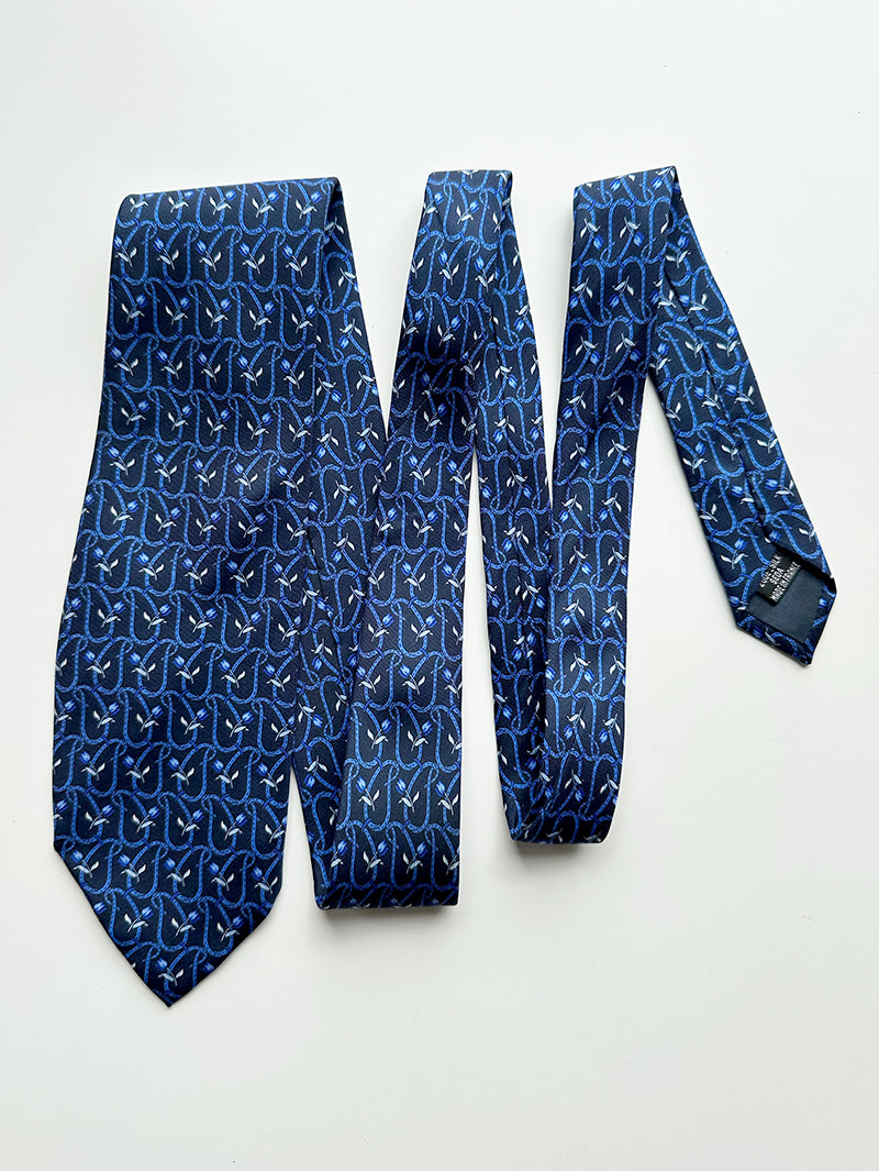 Vintage zijden designer stropdas