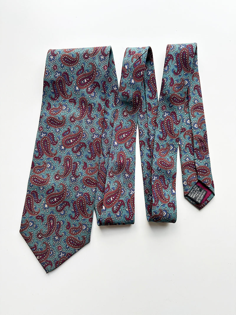 Paisley zijden stropdas