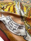 Zijden designer Wild life sjaal