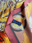 Zijden designer Wild life sjaal