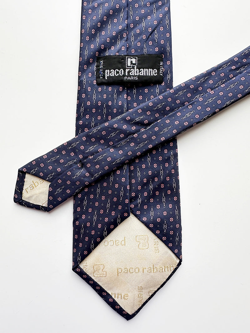 Vintage zijden designer stropdas