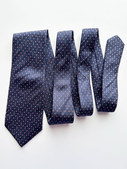 Vintage zijden designer stropdas