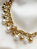 Gouden collier met bedels