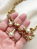 Gouden collier met bedels