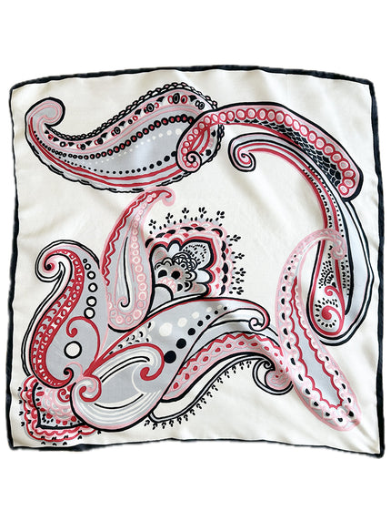 Gavroche met paisley dessin