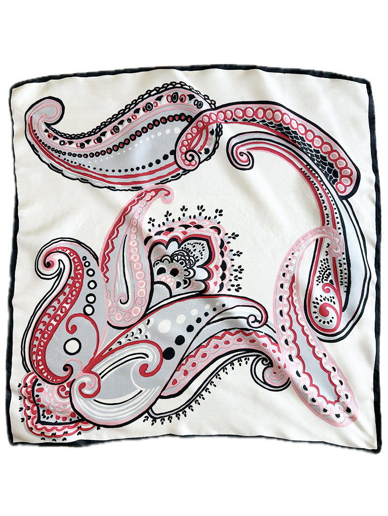 Gavroche met paisley dessin