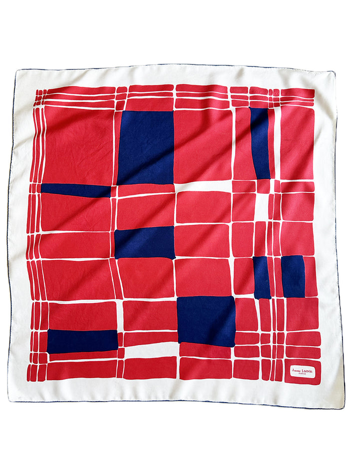 Zijden designer sjaal