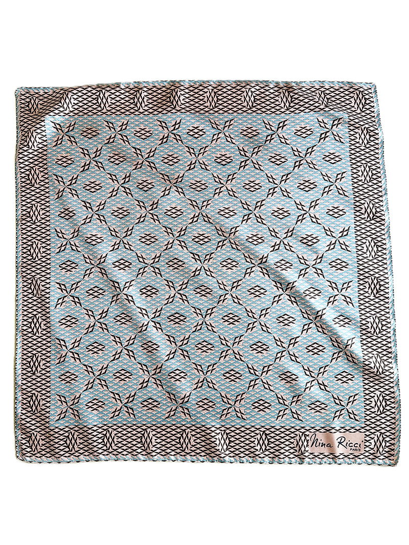 Zijden designer sjaal