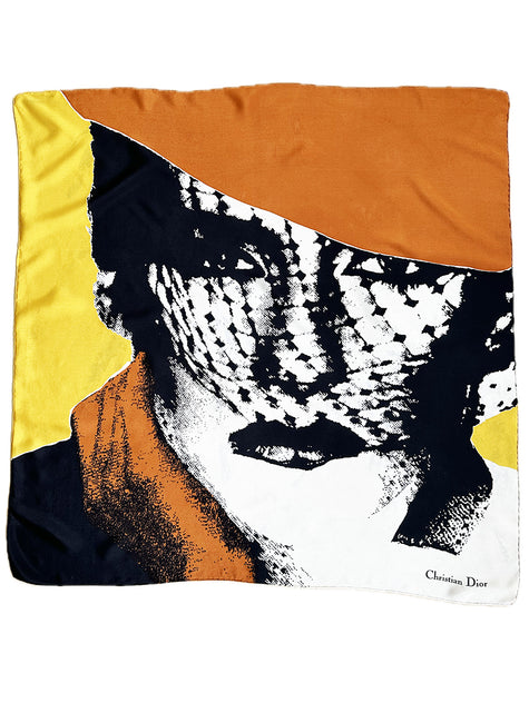 Zijden designer sjaal