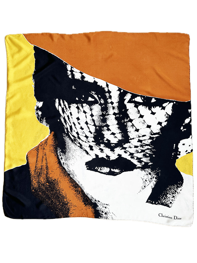 Zijden designer sjaal