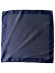 Donkerblauwe polkadot gavroche