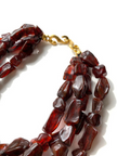 Chunky resin collier