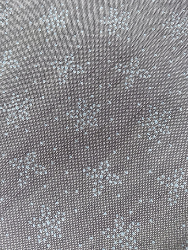 Grijze zijden designer stropdas