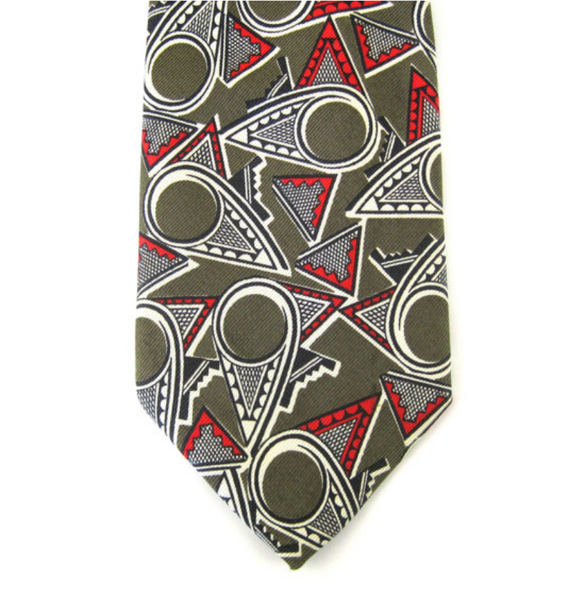 Zijden designer stropdas