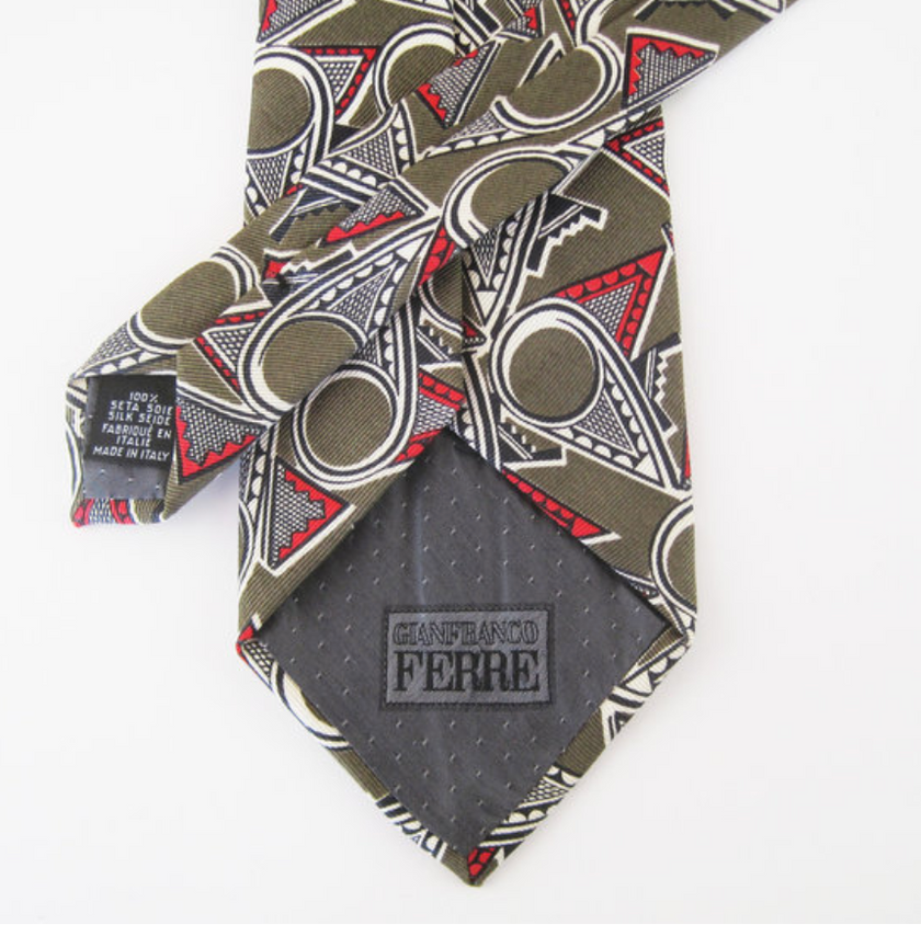 Zijden designer stropdas