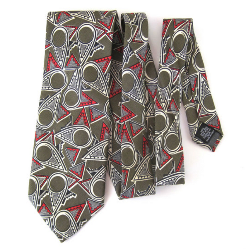 Zijden designer stropdas