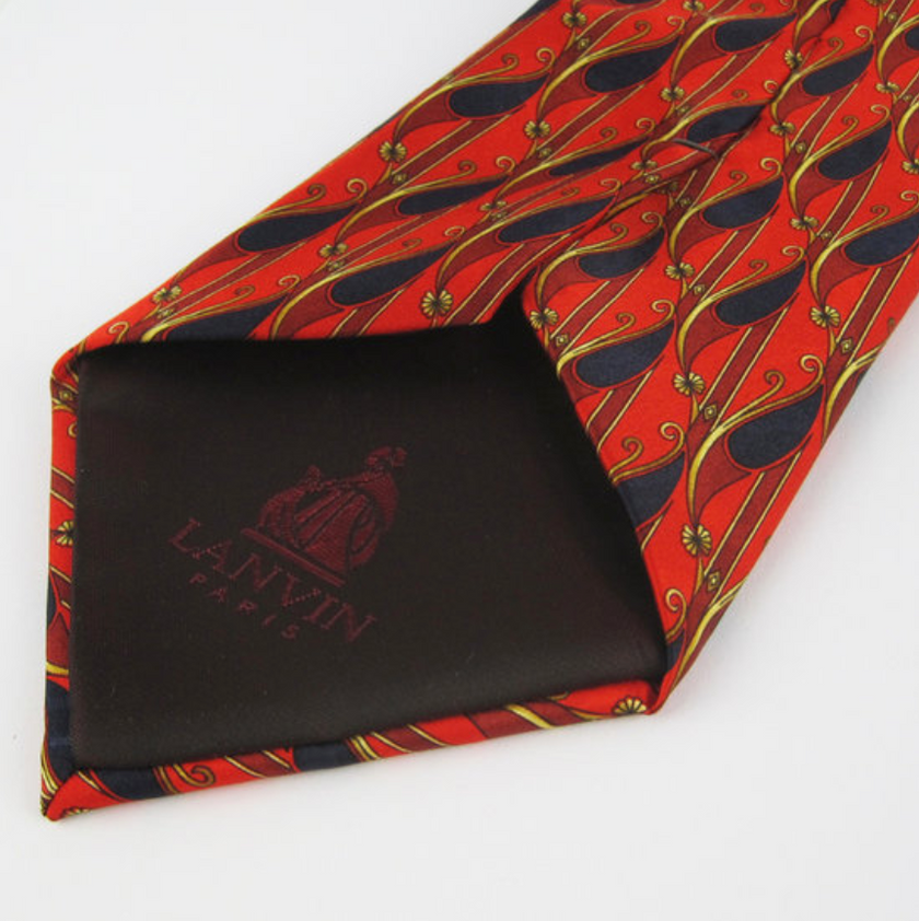 Zijden designer stropdas