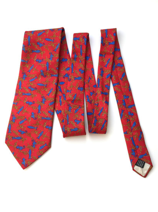 Zijden designer stropdas