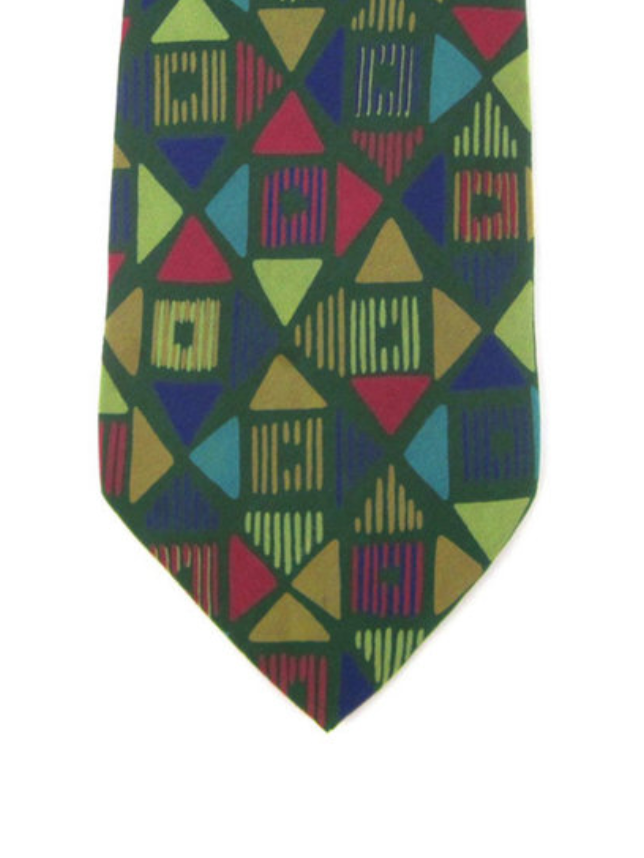 Vintage zijden stropdas